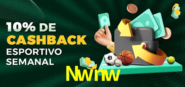 10% de bônus de cashback na Nwnw